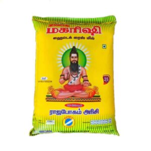 Maharishi Kichadi Ponni Boiled Rice 26KG sack at Dhandapani Rice Mundy